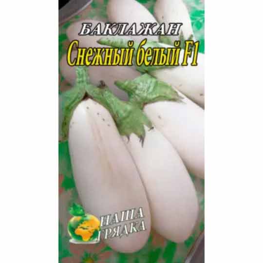 Баклажан Сніговий білий