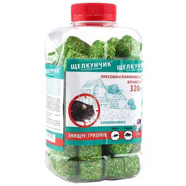 Брікет Щелкунчик банка 320г Зелений