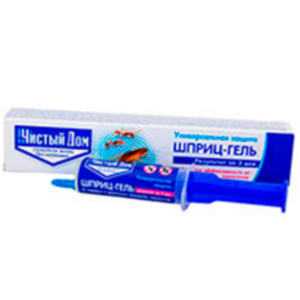 Чистий будинок шприц гель