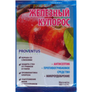 Фунгіцид Залізний купорос 500г PROVENTUS