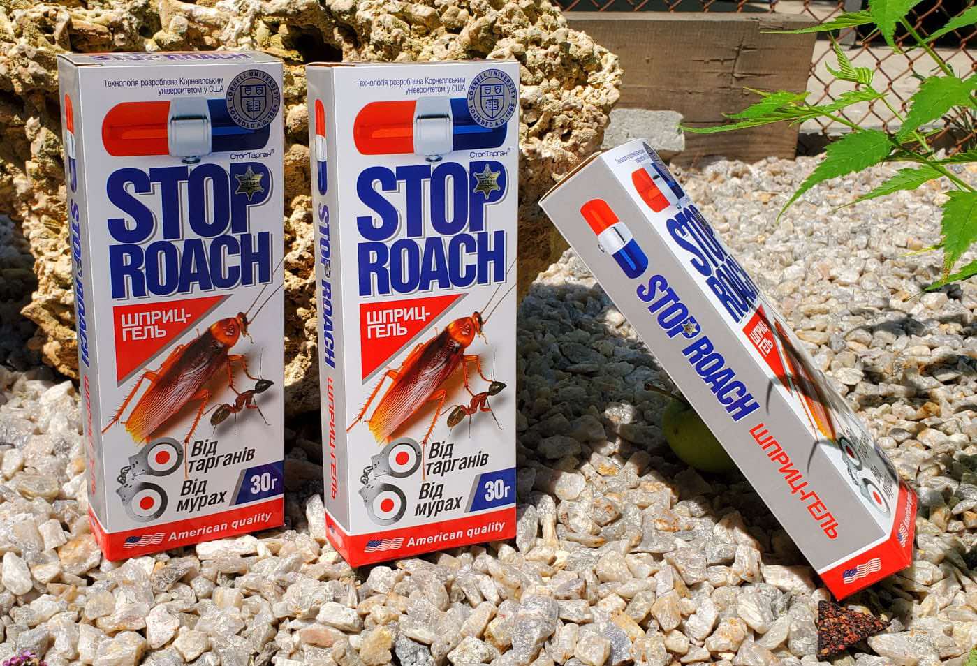 ГЕЛЬ ВІД ТАРГАНІВ І МУРАХ STOP ROACH 30 Г.