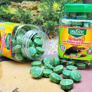 GLOBAL БРИКЕТИ ВІД ЩУРІВ ТА МИШЕЙ 375 г.