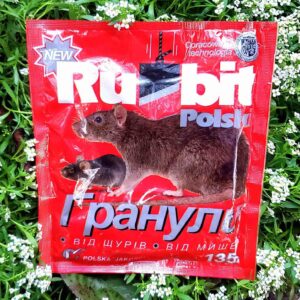 Гранули від щурів та мишей Rubit polski 135 г.