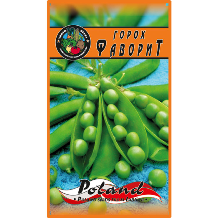 Горох Фаворит пакет 30 грамів