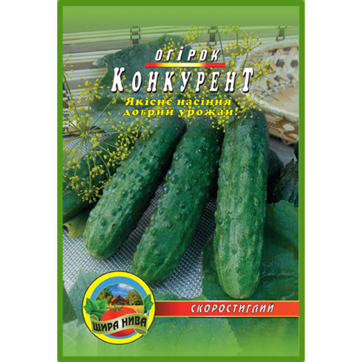 Огірок Конкурент пакет 30 насінин
