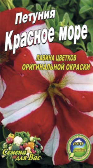 Петунія Червоне море F1
