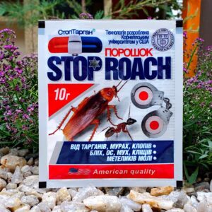 ПОРОШОК ВІД ТАРГАНІВ ТА МУРАХ STOP ROAСH 10 Г.