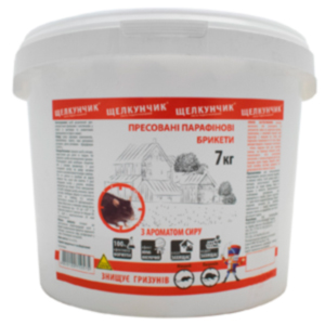 Брикет таблетка Лускунчик 7кг (відро)