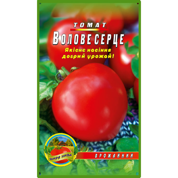 Томат Волове серце червоне пакет 100 насінин